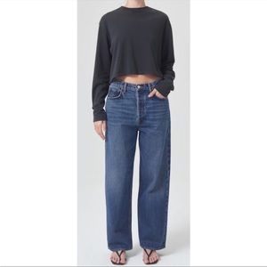 Agolde Low Slung Baggy Jeans